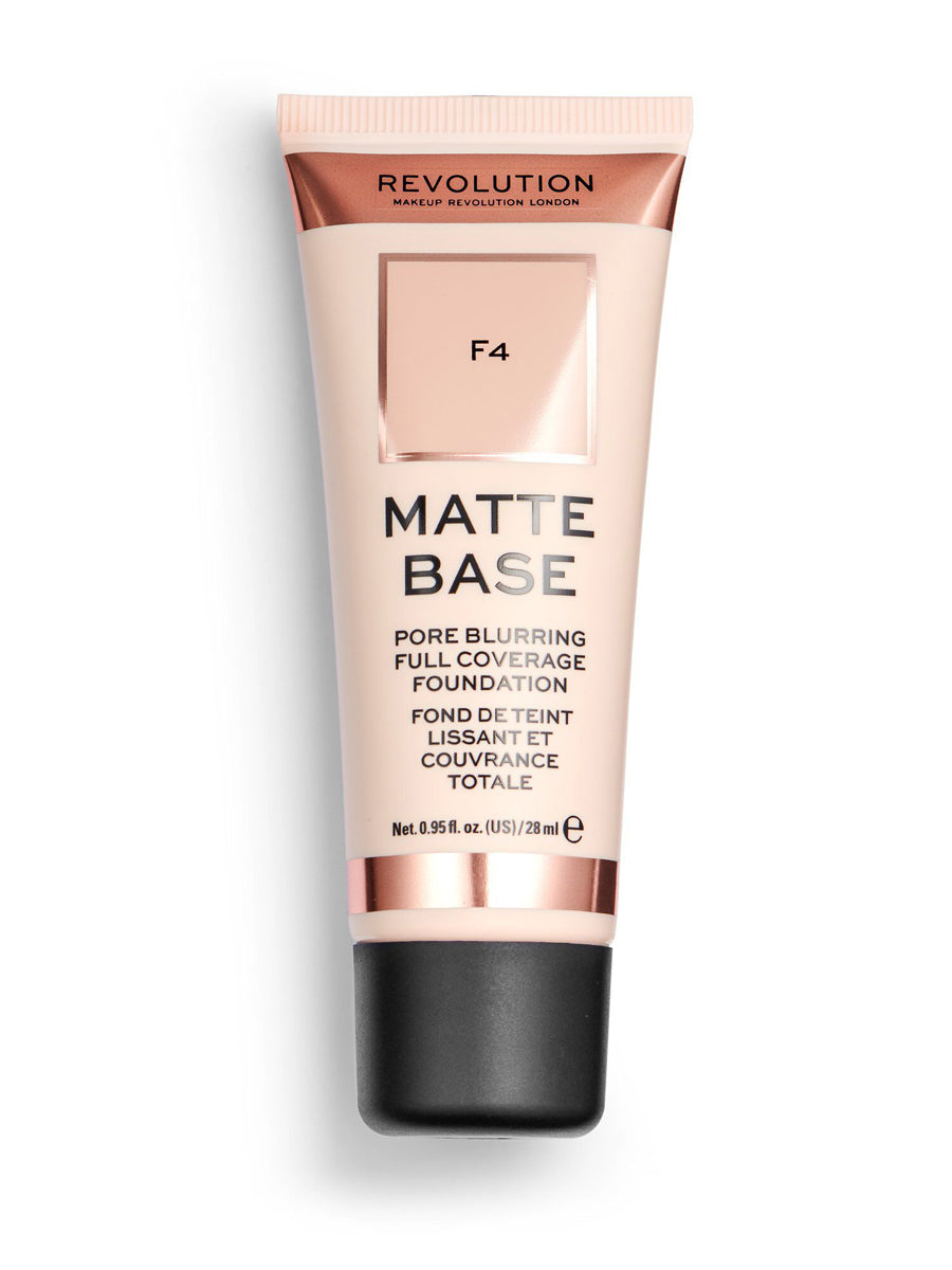 Makeup Revolution Matte Base Foundation F4