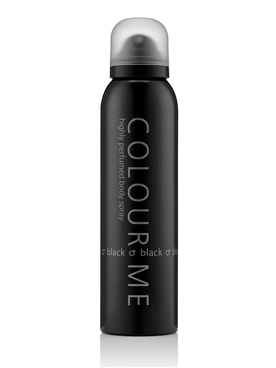 Color Me Deodorant Spray Black 150ml