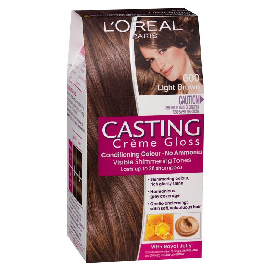 Loreal HairColor Casting Creme Gloss No.600 (Light Brown)