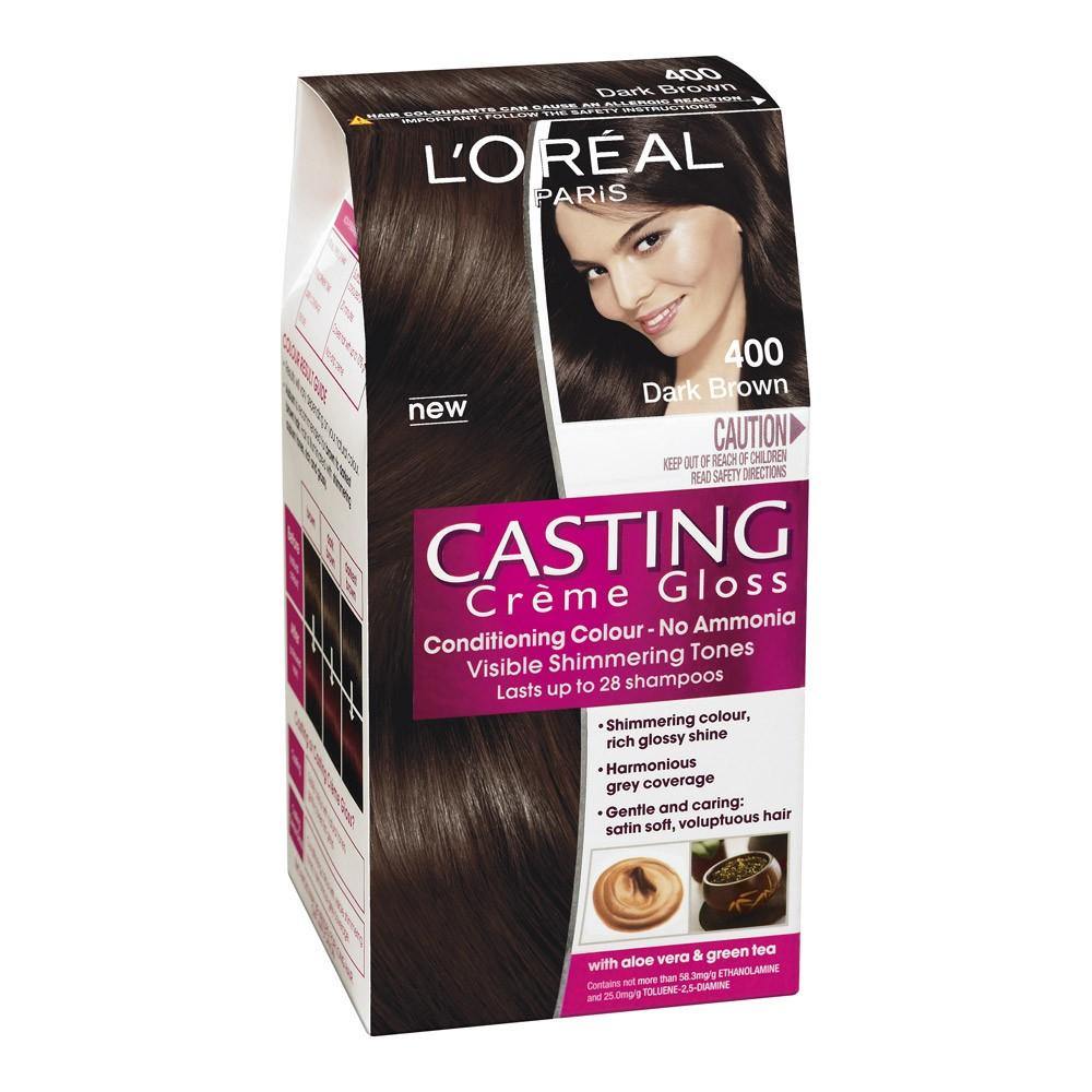 Loreal HairColor Casting Creme Gloss No. 400 (Dark Brown)