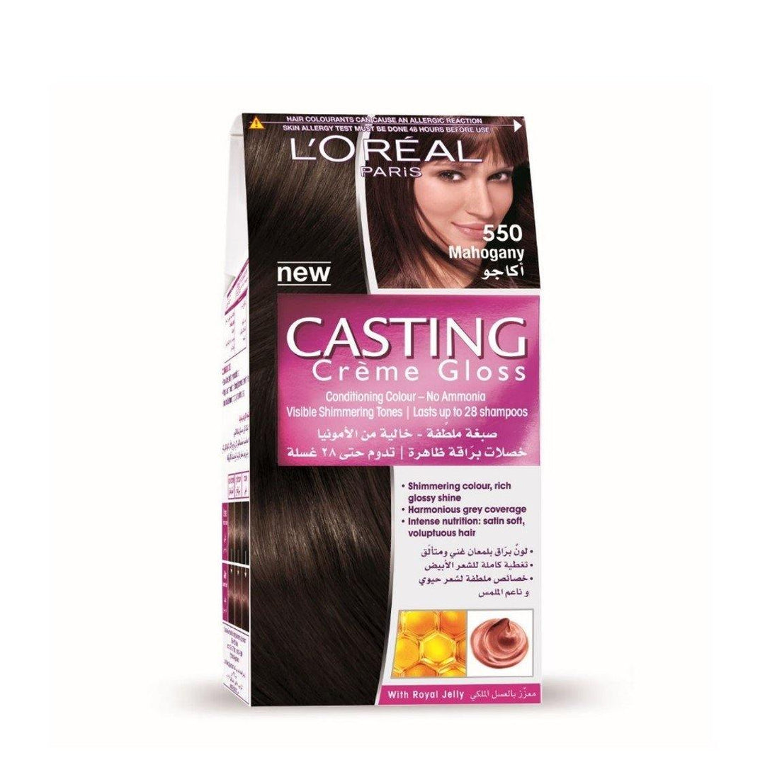 Loreal HairColor Casting Creme Gloss No. 550 (Mahogany)