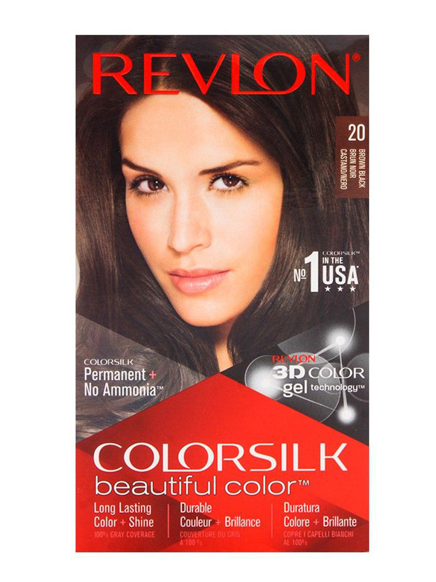 Revlon Hair Color Color N Care No. 20 (BROWN BLACK)