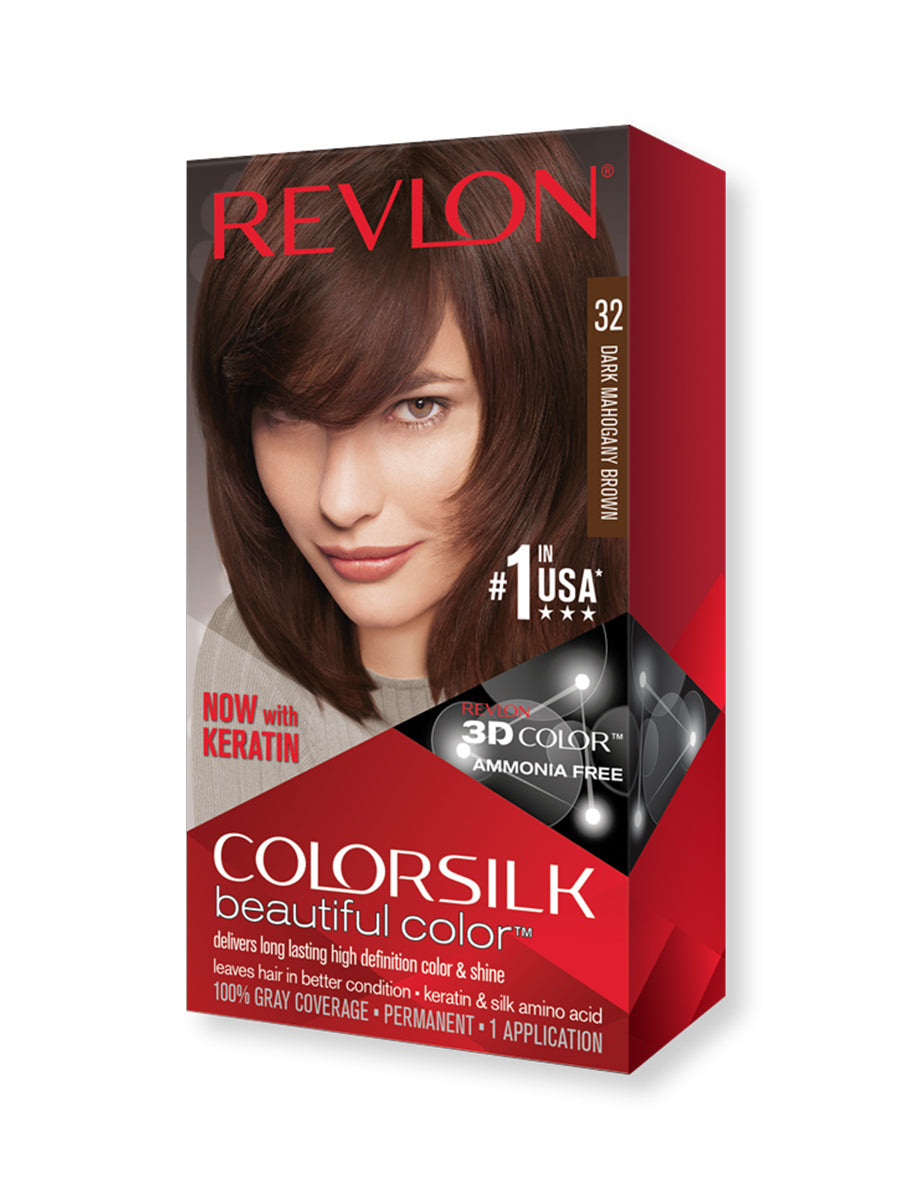 Revlon HairColor Color N Care No. 32 (DARK MAHOGANY BROWN)