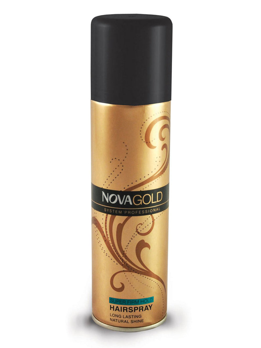 Nova Hair Spray Gold Super Firm Hold With Conditioner 400Ml