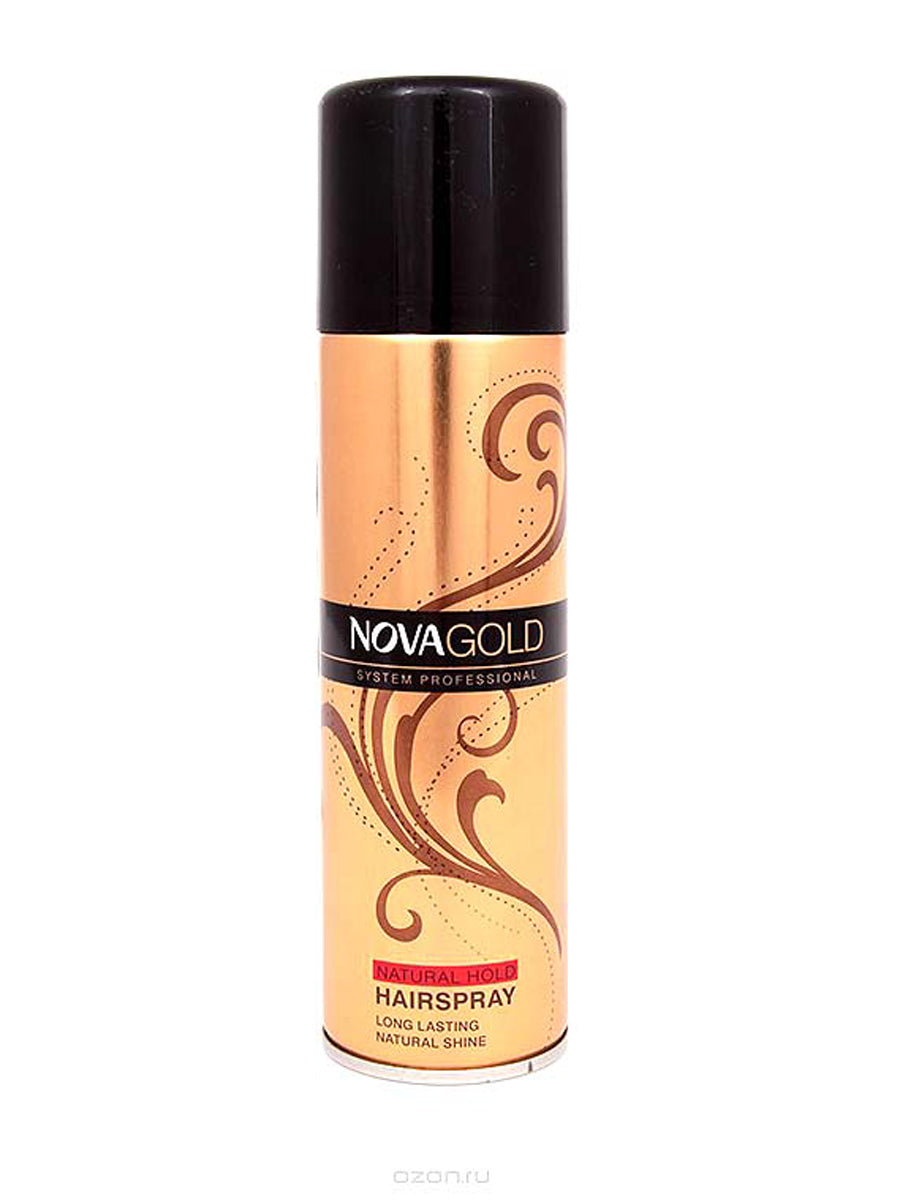 Nova Hair Spray Gold Natural Hold 200Ml