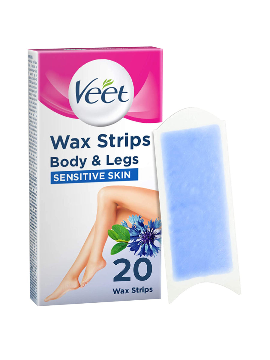 Veet Hair Strips Sensitive Skin 20Strips Pink