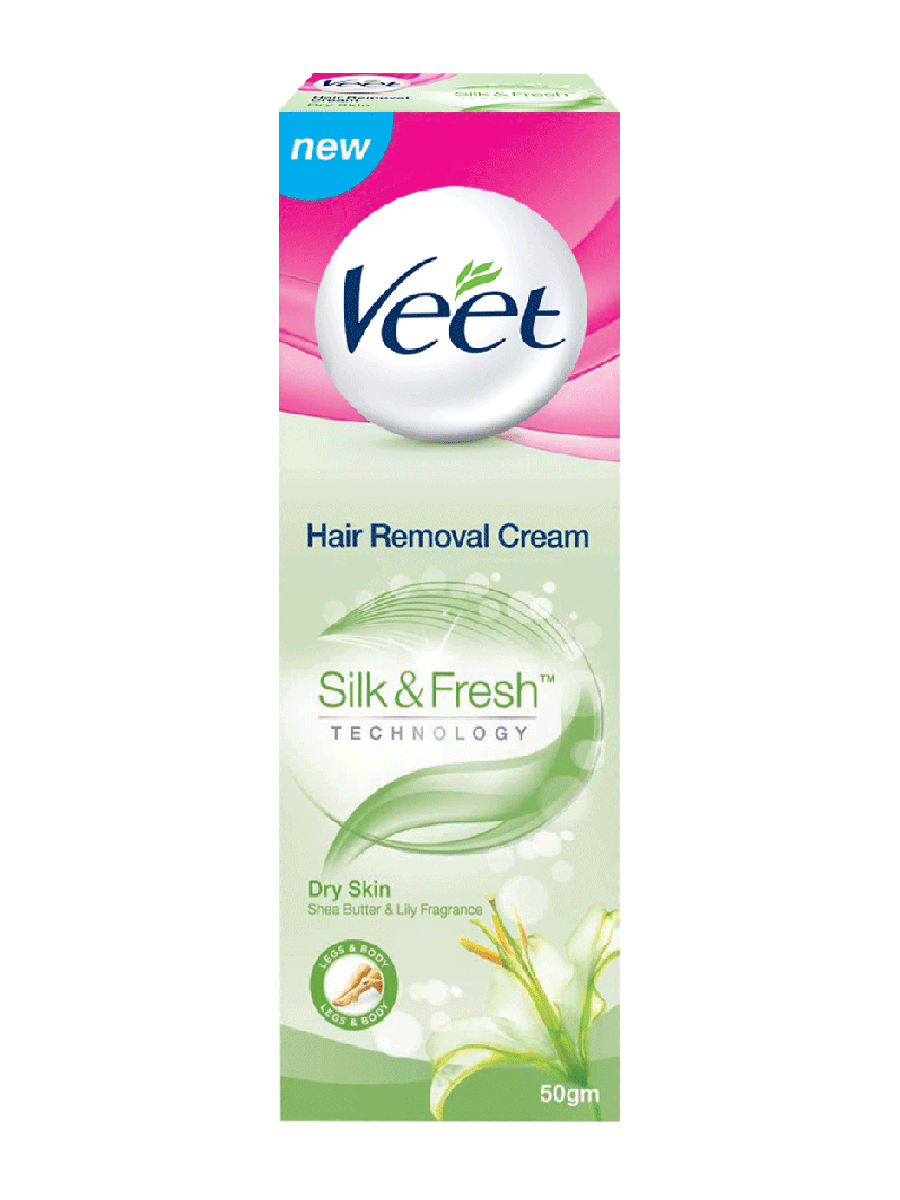 Veet Silky Fresh Hair Removal Cream For Dry Skin 50g