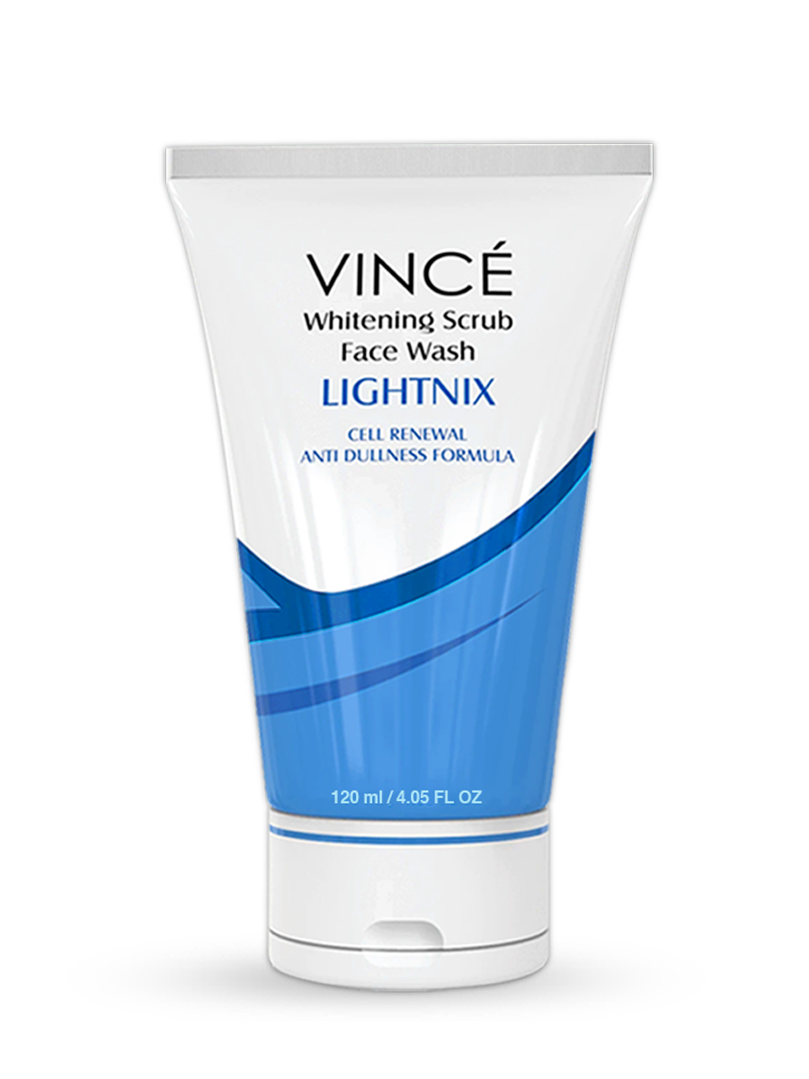 Vince Whitening Scrub Face Wash 120ml