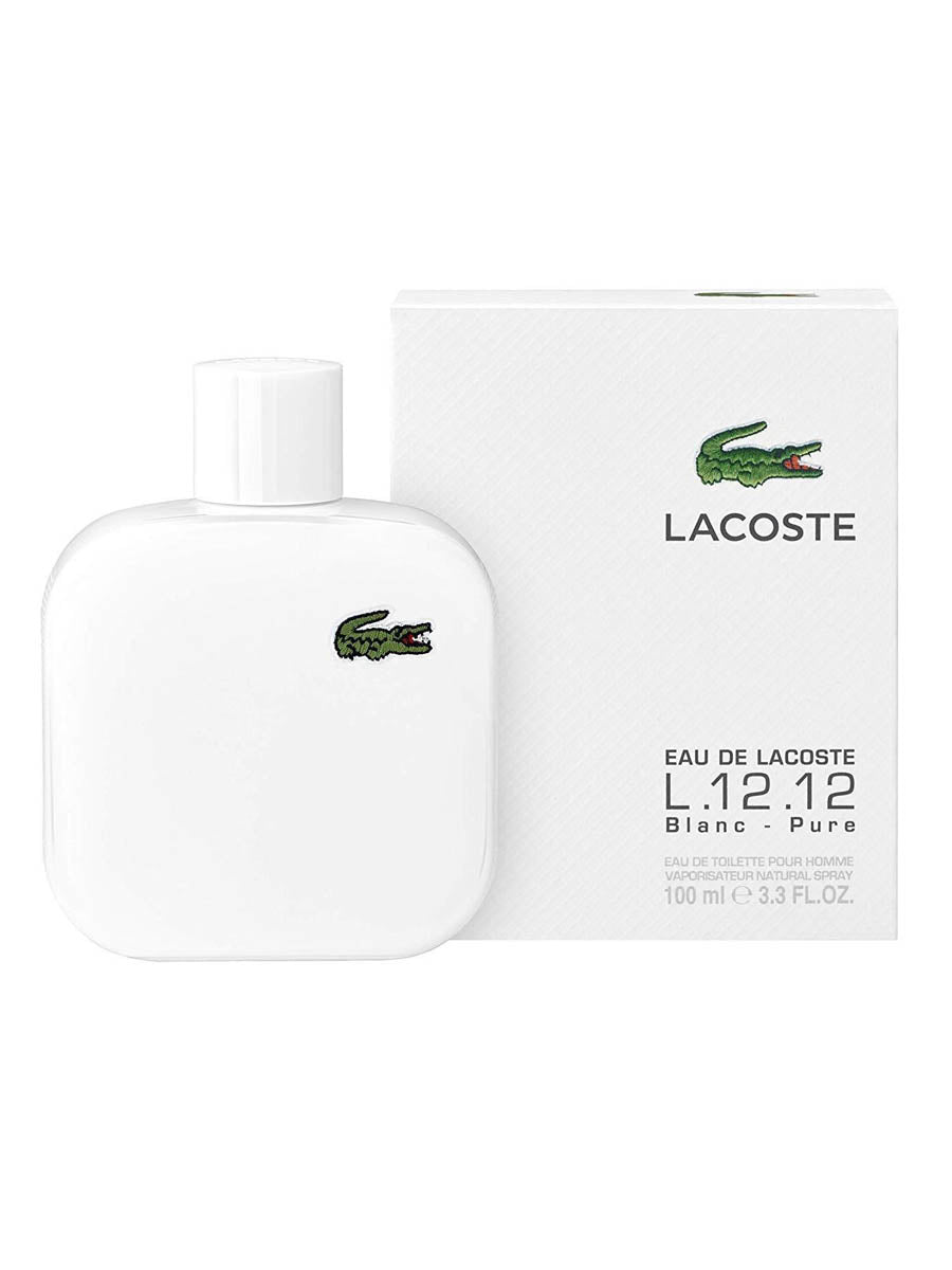 Lacoste Mens Perfume White Pour Homme 100ml