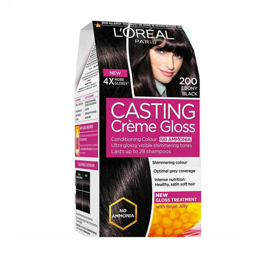 Loreal HairColor Casting Creme Gloss No. 200 ( Ebony Black)