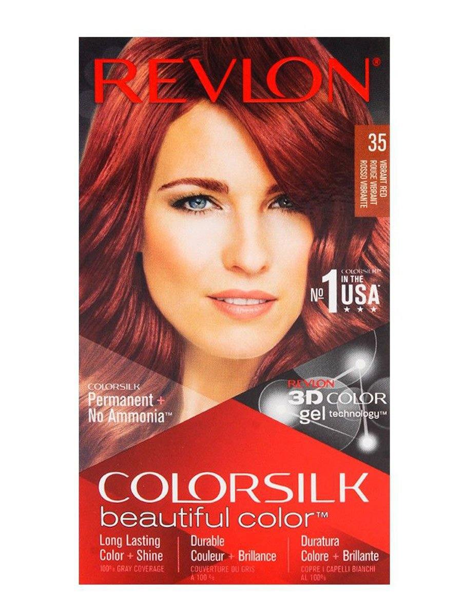 Revlon HairColor ColorSilk No. 35 (Vibrant Red)