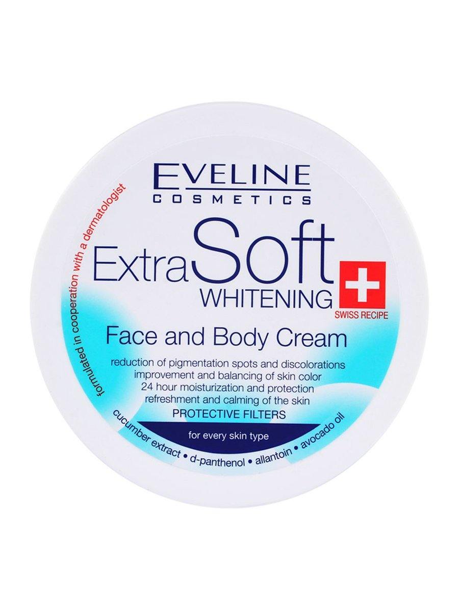 Eveline Cream Extra Soft Whitening Face And Body Cream 200ml