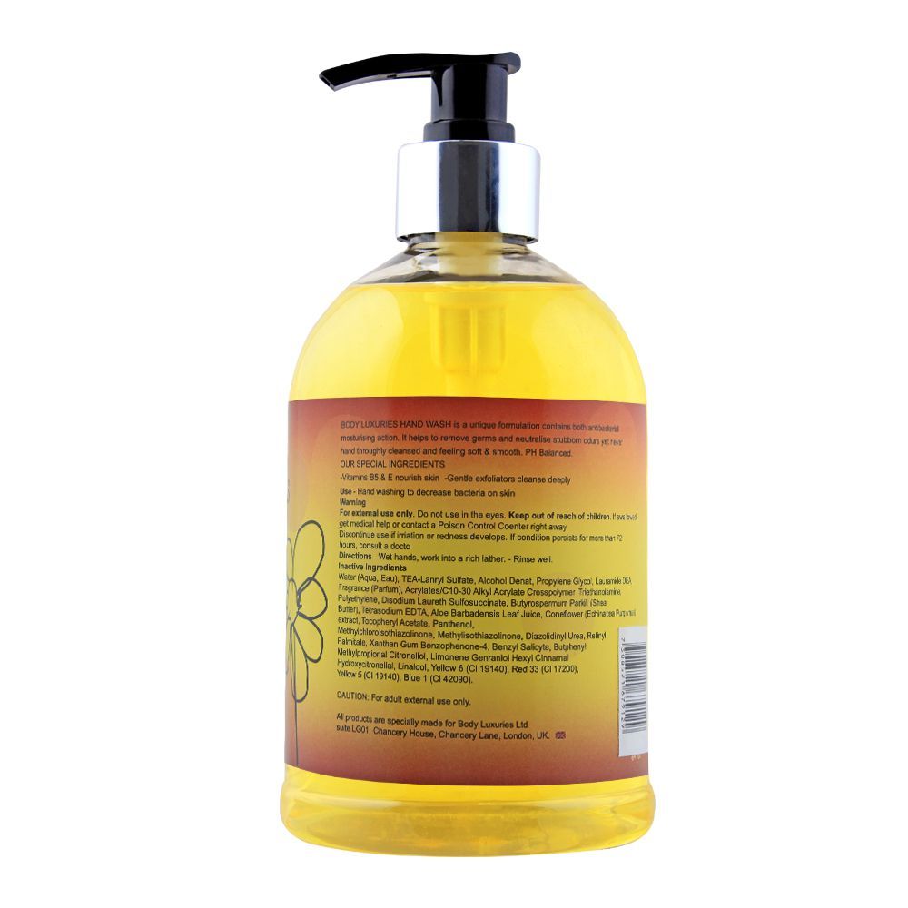 Body Luxuries Hand Wash Forever Sun Shine Anti-Bacterial 500ml