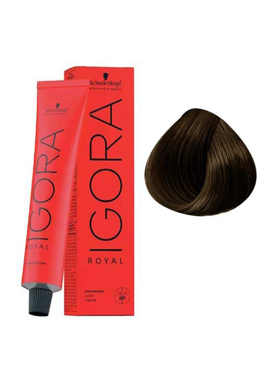 Schwarzkopf Hair Color Igora Royal #  5-4 60Ml