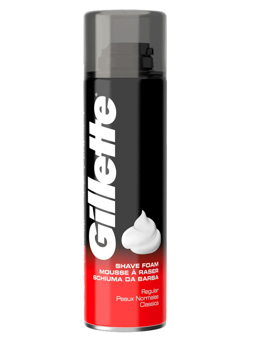 Gillette Shaving Foam Regular Peaux Normales 200ml