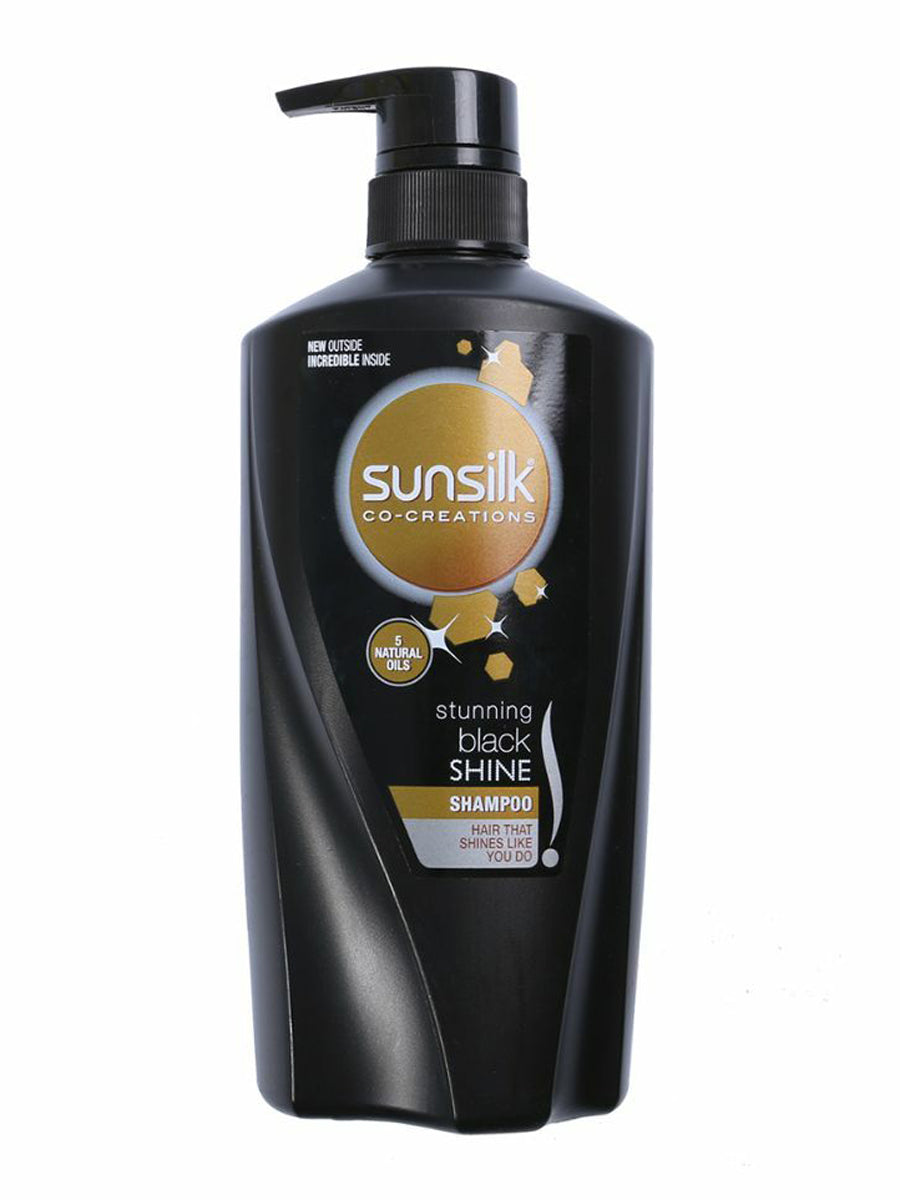 Sunsilk Shampoo Stunning Black Shine 680Ml
