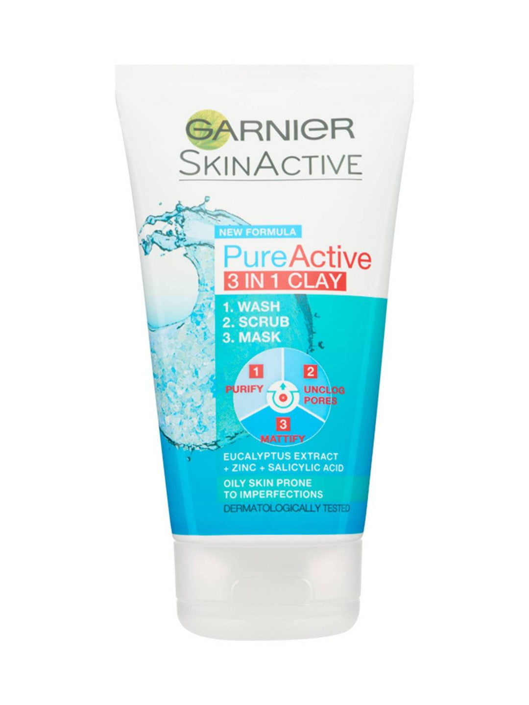 Garnier Face Wash Pure 3In1 150ml France