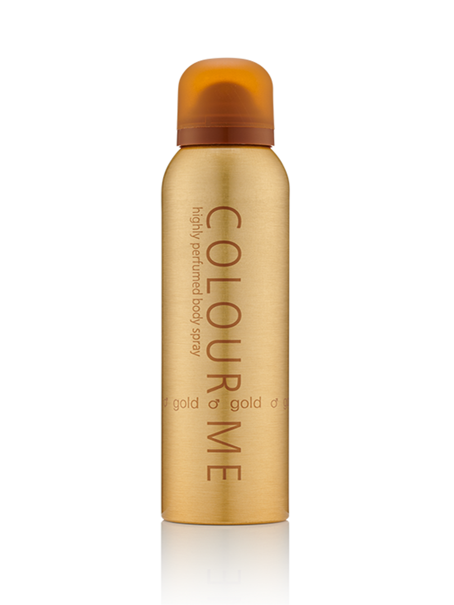 Color Me Body Spray Gold Femme Gold 150ml