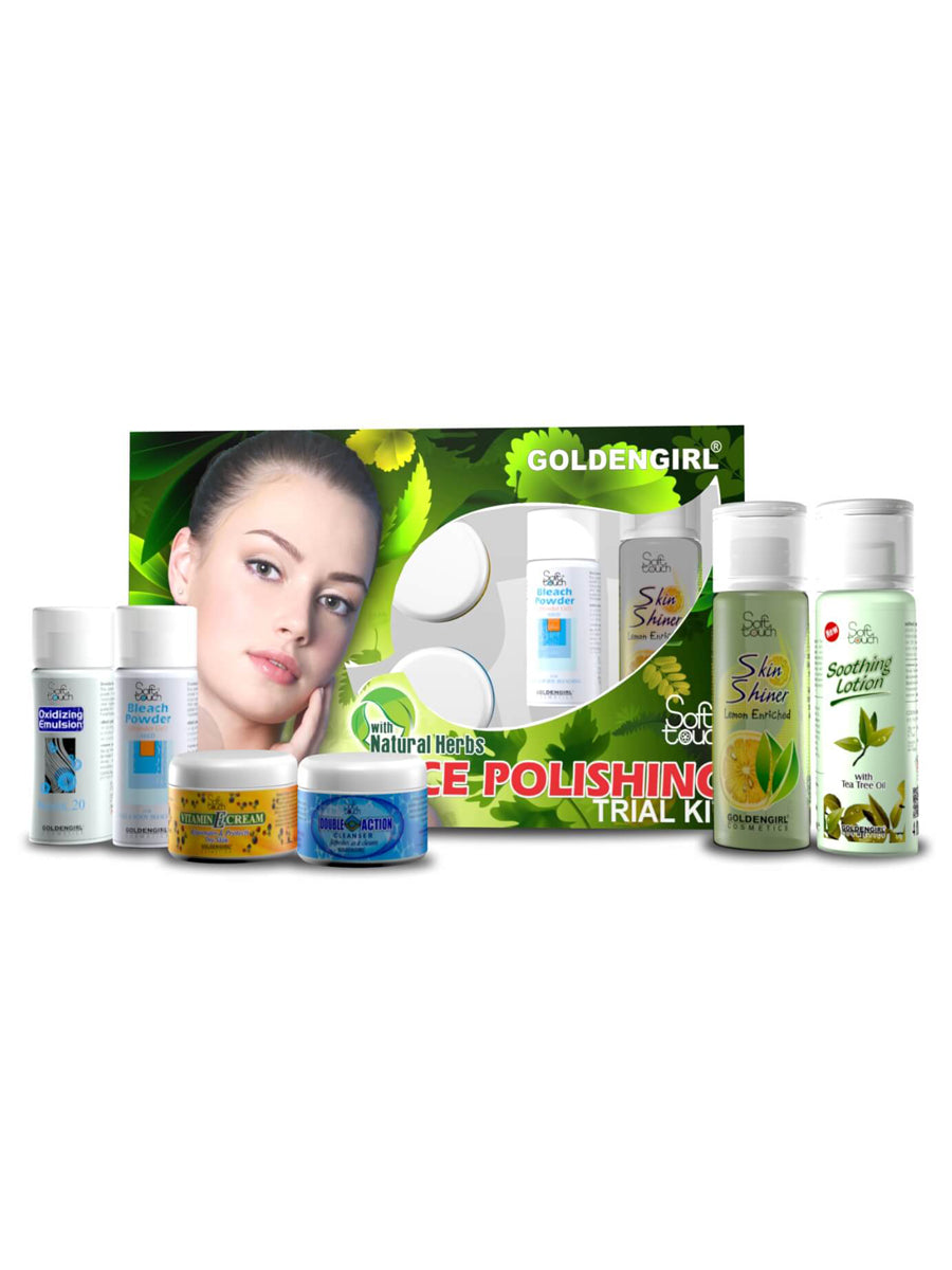 Golden Girl With Natural Herbs Face Polishing Trial Kit 7Items