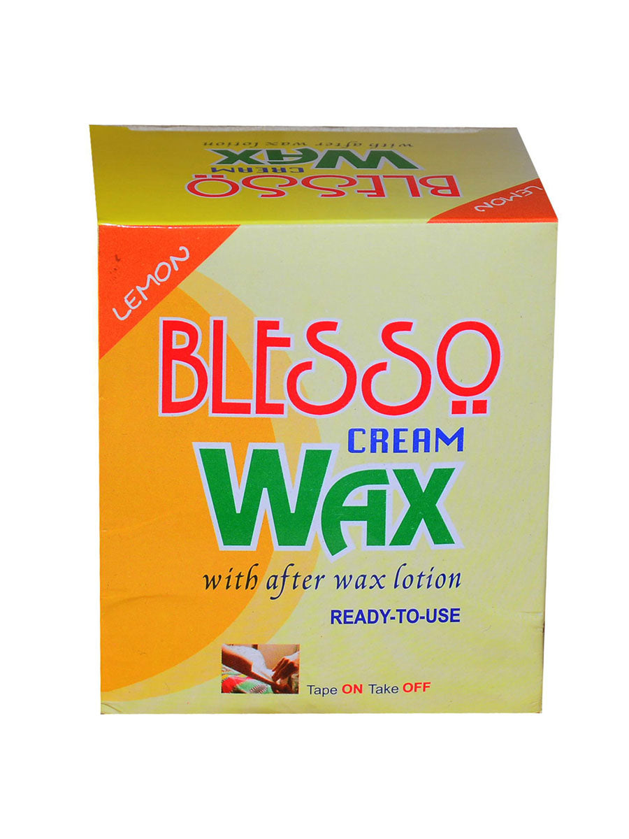 BLESSO CREAM LEMON WAX WITH LOTION 125G
