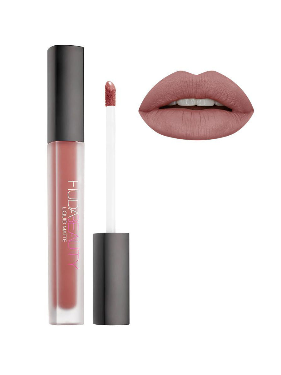Huda Beauty Liquid Matte Transfer Proof Lipstick # Wifey