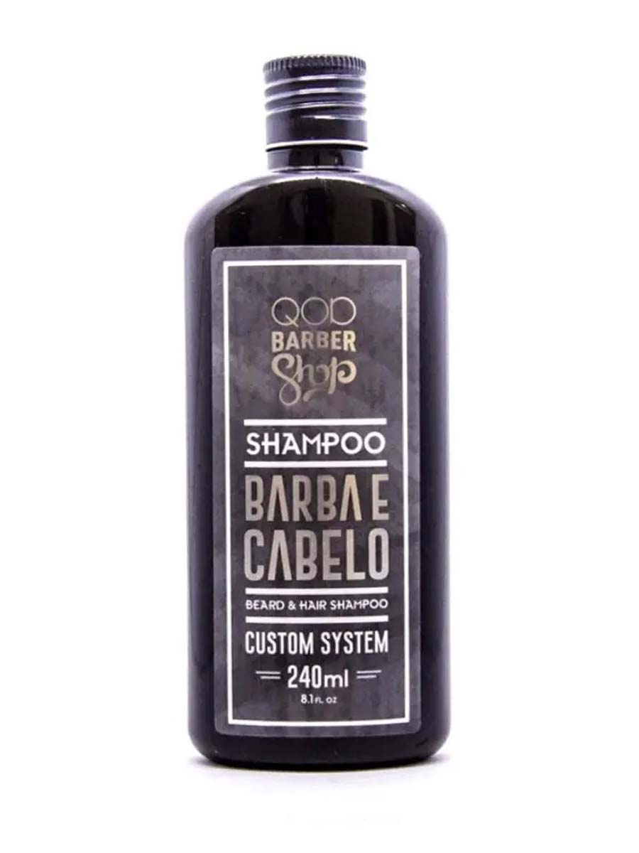 QOD Barber Shop Beard & Hair Shampoo 240 Ml