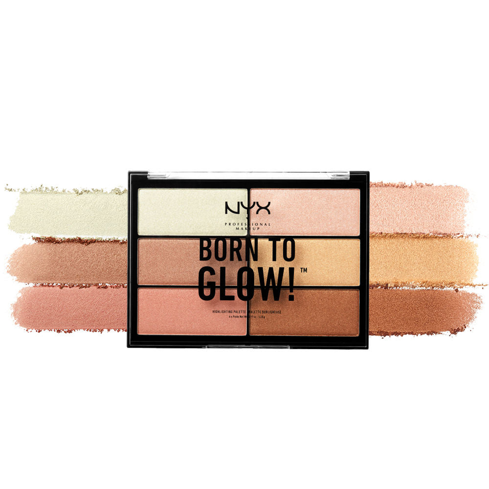 NYX BORN TO GLOW HIGHLIGHTING PALETTE