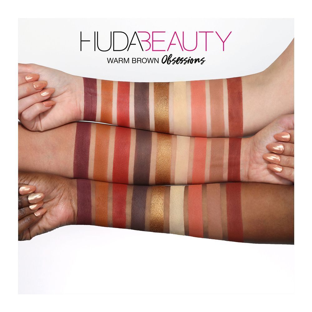 Huda Beauty Warm Brown Obsession Eyeshadow Palette