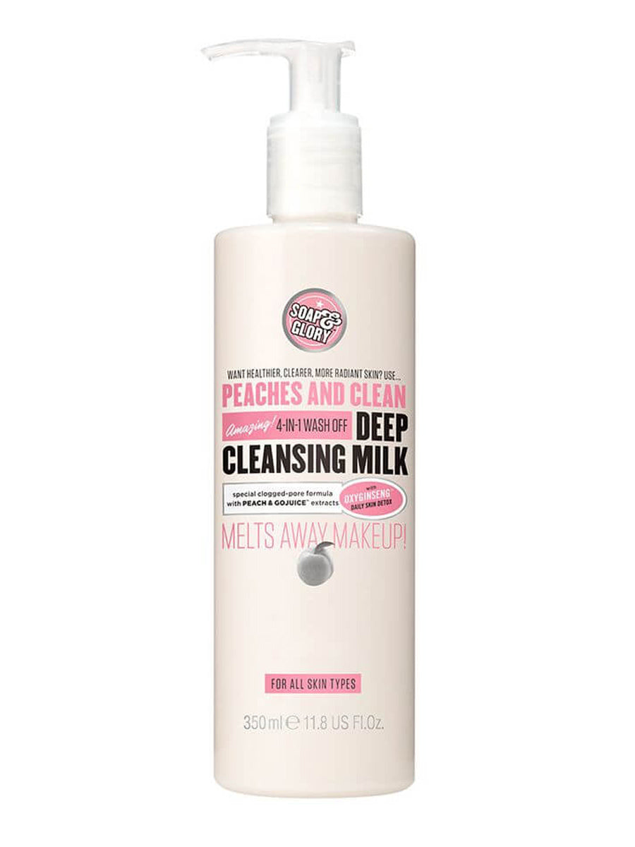 Soap & Glory Peaches and Clean Cleansing Milk 350Ml