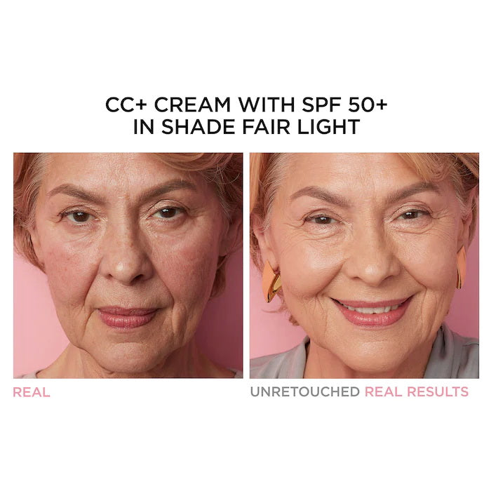 IT CC + Spf 50+ UVA/UVB Color Correcting Full Coverage Cream +Anti Ageing Serum Fair Light 32ml