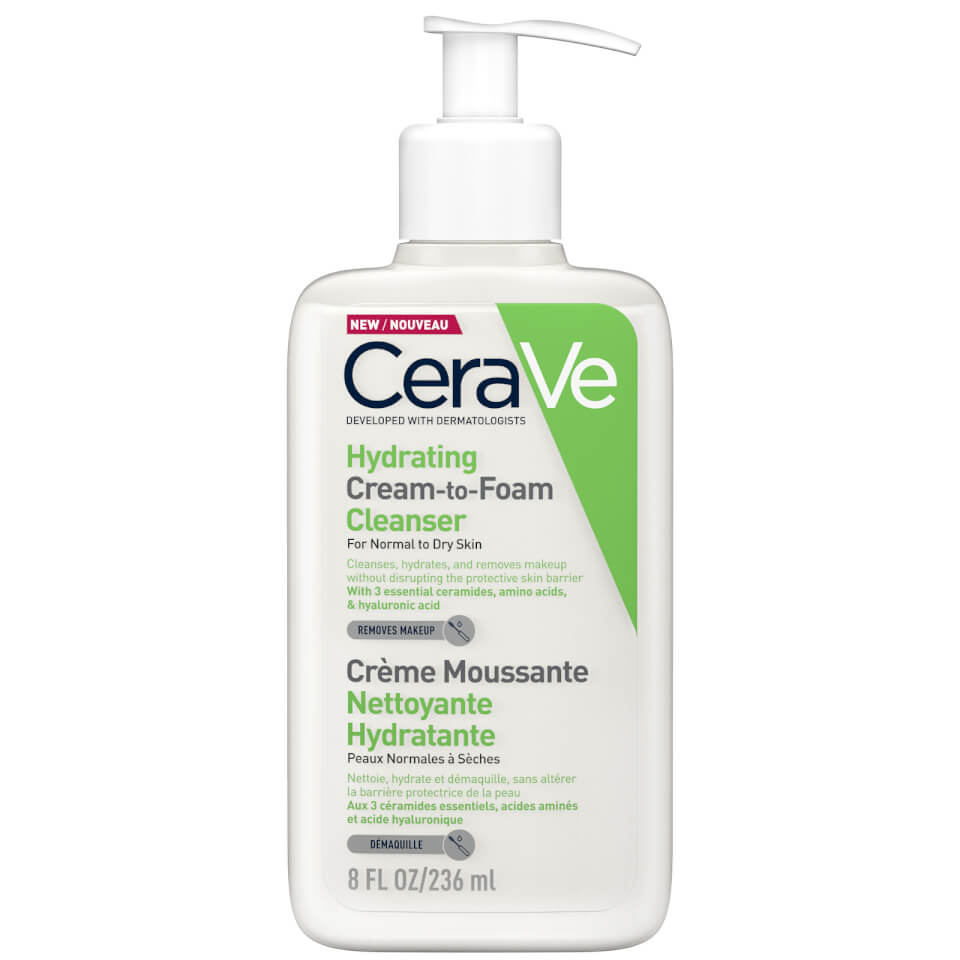 CeraVe Hydrating Cream To Foam Cleanser Normal To Dry Skin 237ml