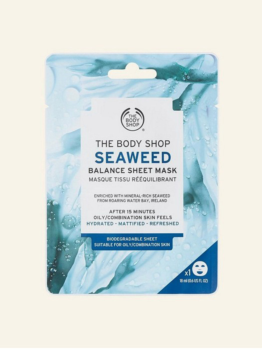 The Body Shop Seaweed Balance Sheet Mask 18Ml