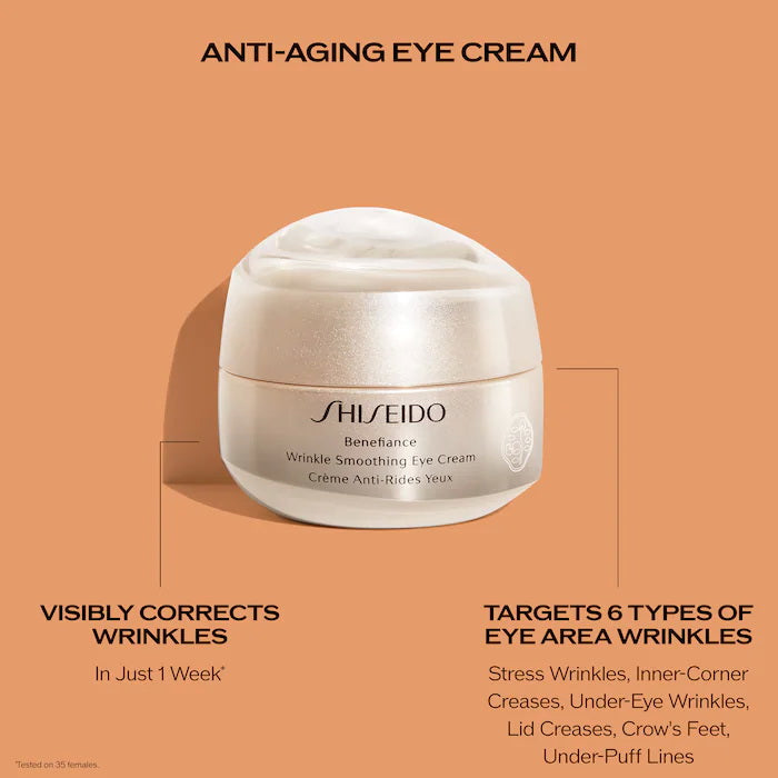 Shiseido Benefiance Wrinkle Smoothing Eye Cream 15Ml