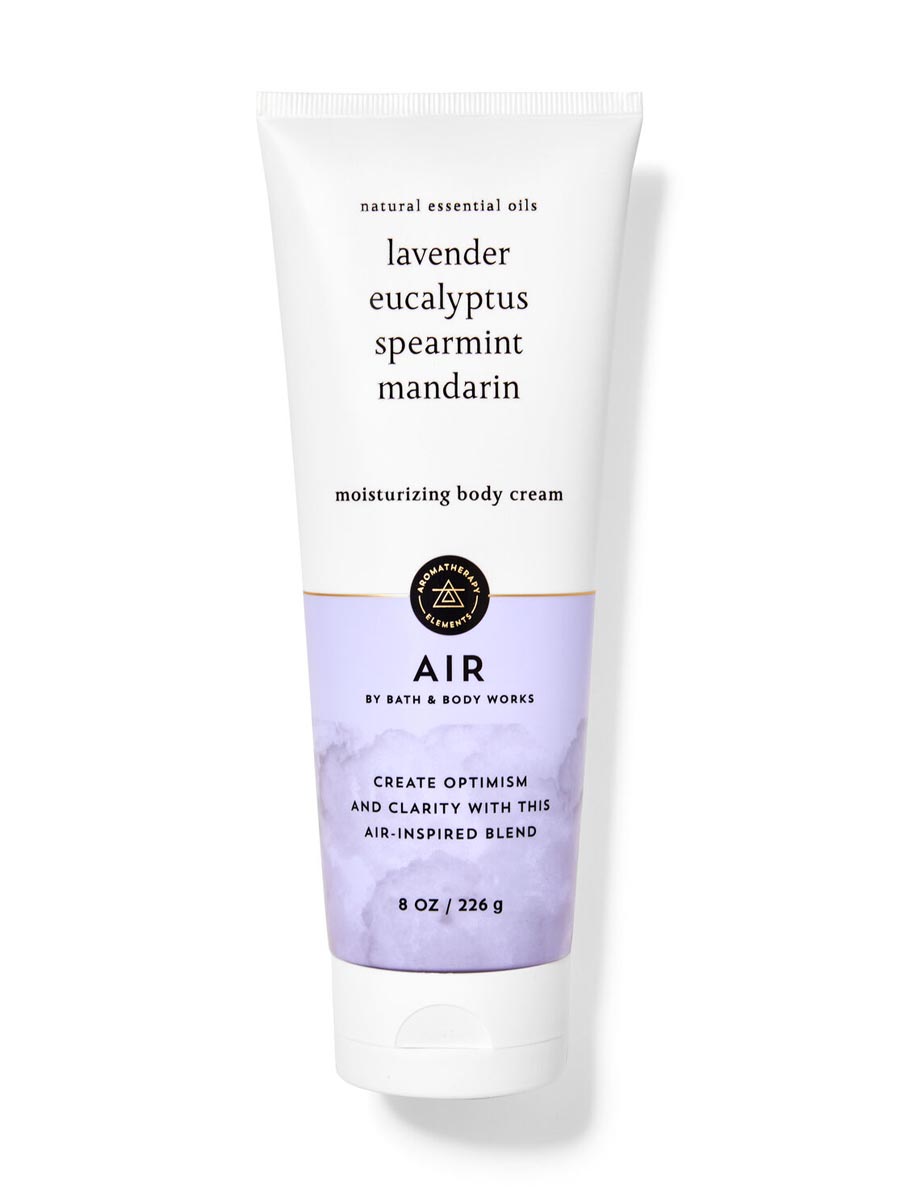 Aromatherapy Lavender Eucalyptus Spearmint Mandarin Air Body Cream 226Gm