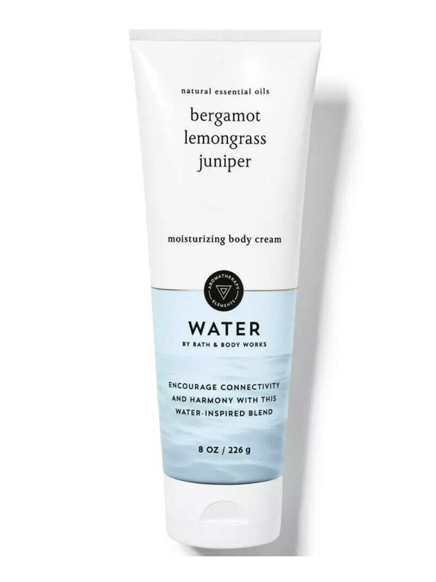 Aromatherapy Bergamot Lemongrass Juniper Water Body Cream 226Gm
