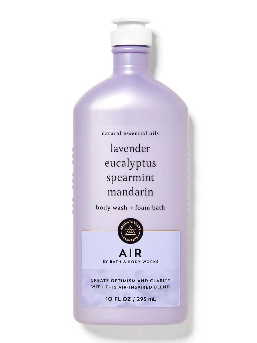 Aromatherapy Lavender Eucalyptus Spearmint Mandarin Air Shower Gel 295Ml