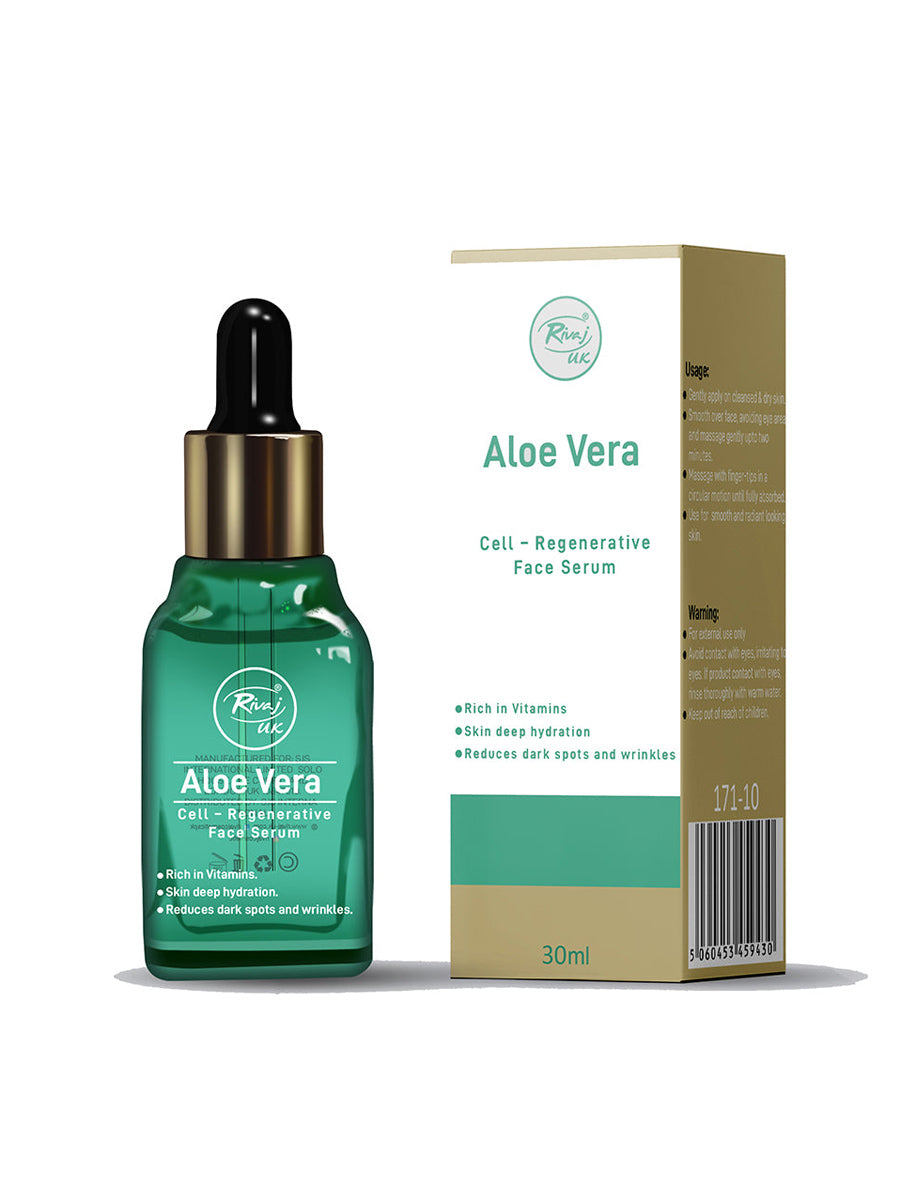 Rivaj Uk Aloe Vera Cell Regenerative Face Serum 30ml