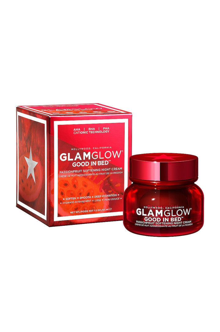 GlamGlow Good In Bed Passionfruit Softening Night Cream 45ml