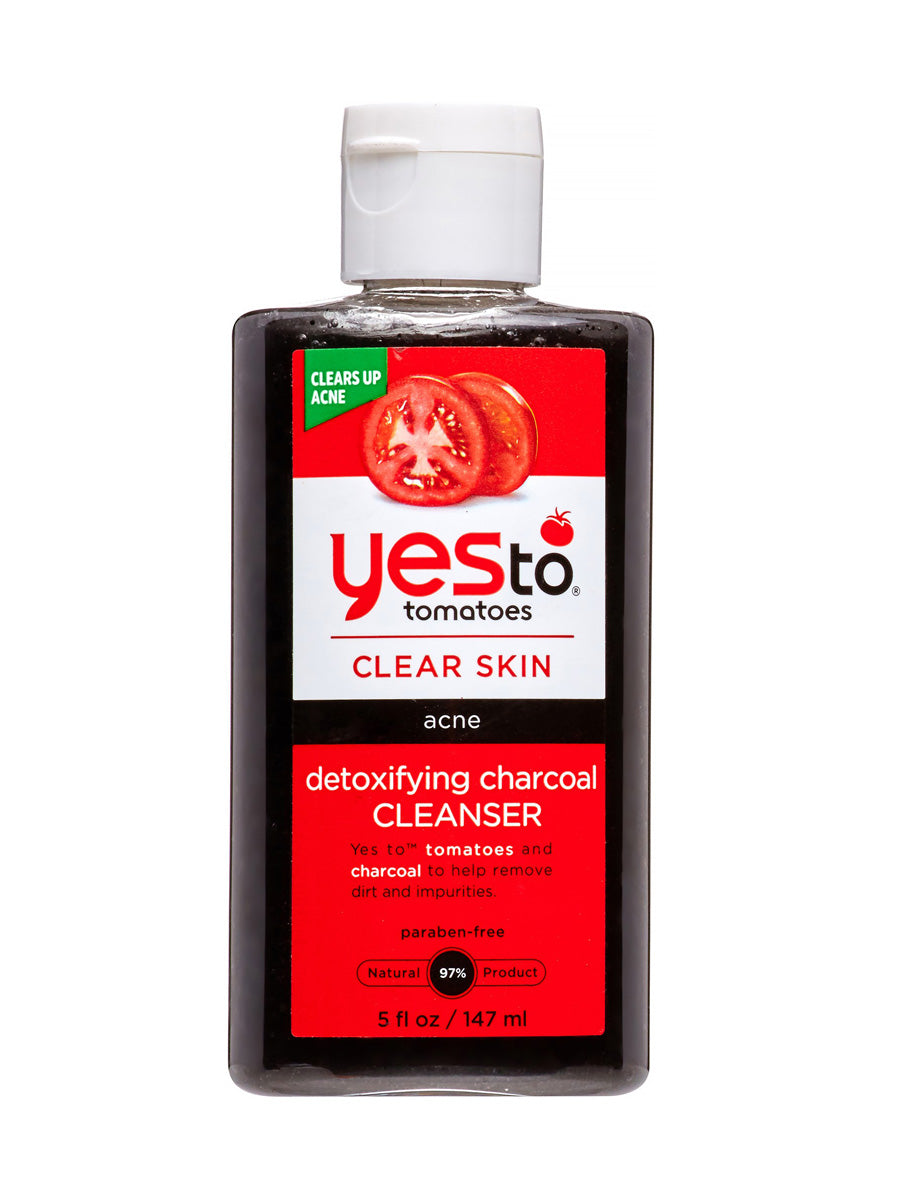 Yes To Tomatoes Clear Skin Acne Detoxifying Charcoal Cleanser 147ml