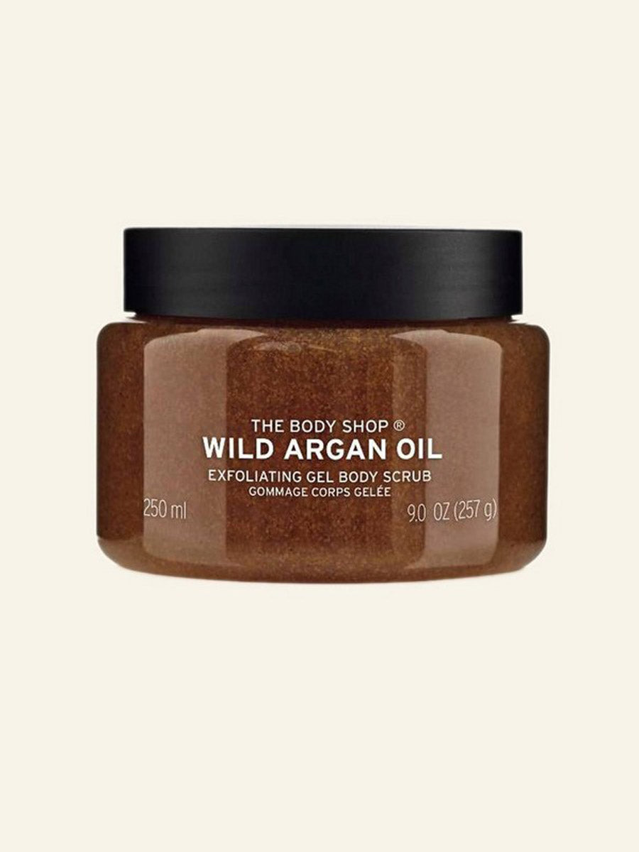 The Body Shop Exfoliating Gel Body Scrub Wild Argan Oil 250ml