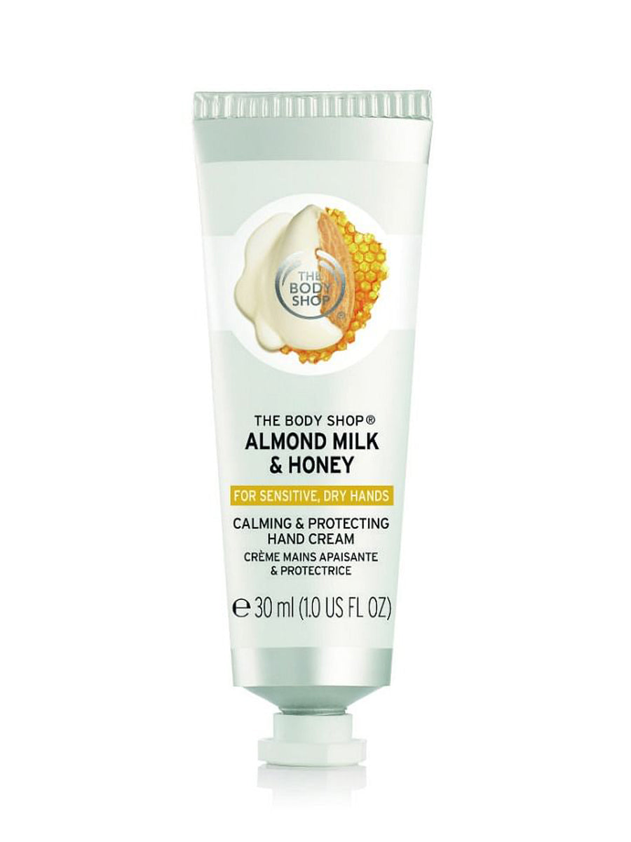 The Body Shop Calming & Protecting Hand Cream Almond Milk & Honey 30ml