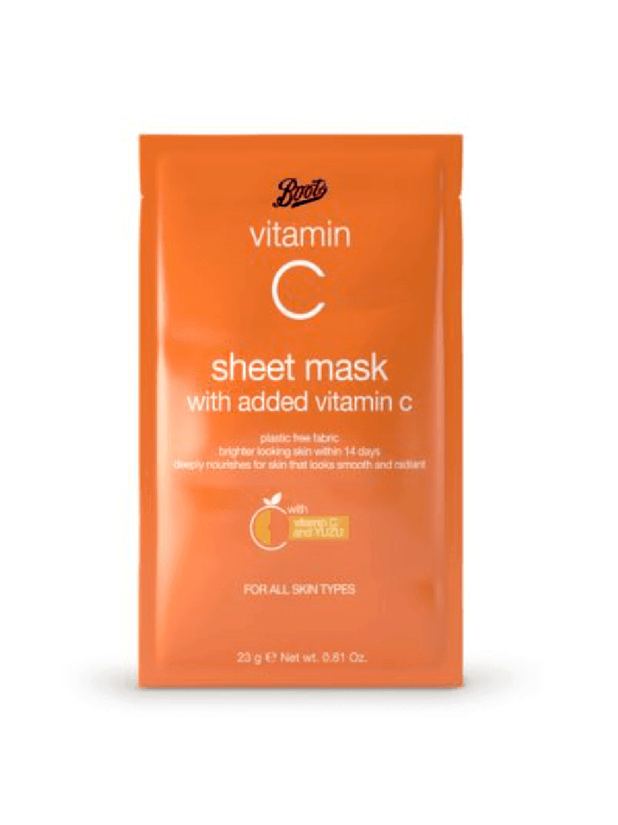 Boots Vitamin C Sheet Mask 23g