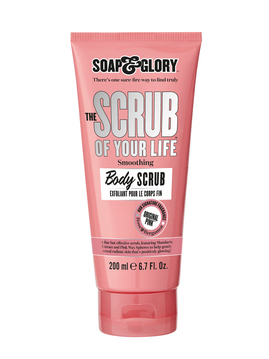 Soap & Glory The Scrub Of Your Life Smoothing Body Scrub Original Pink 200ml