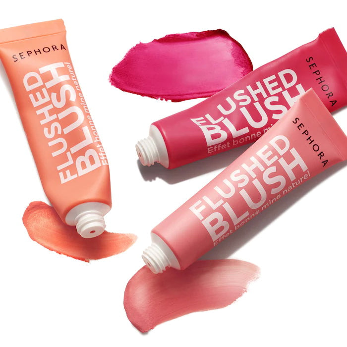 Sephora Flushed Blush #01 Cloudy Pink 10ml