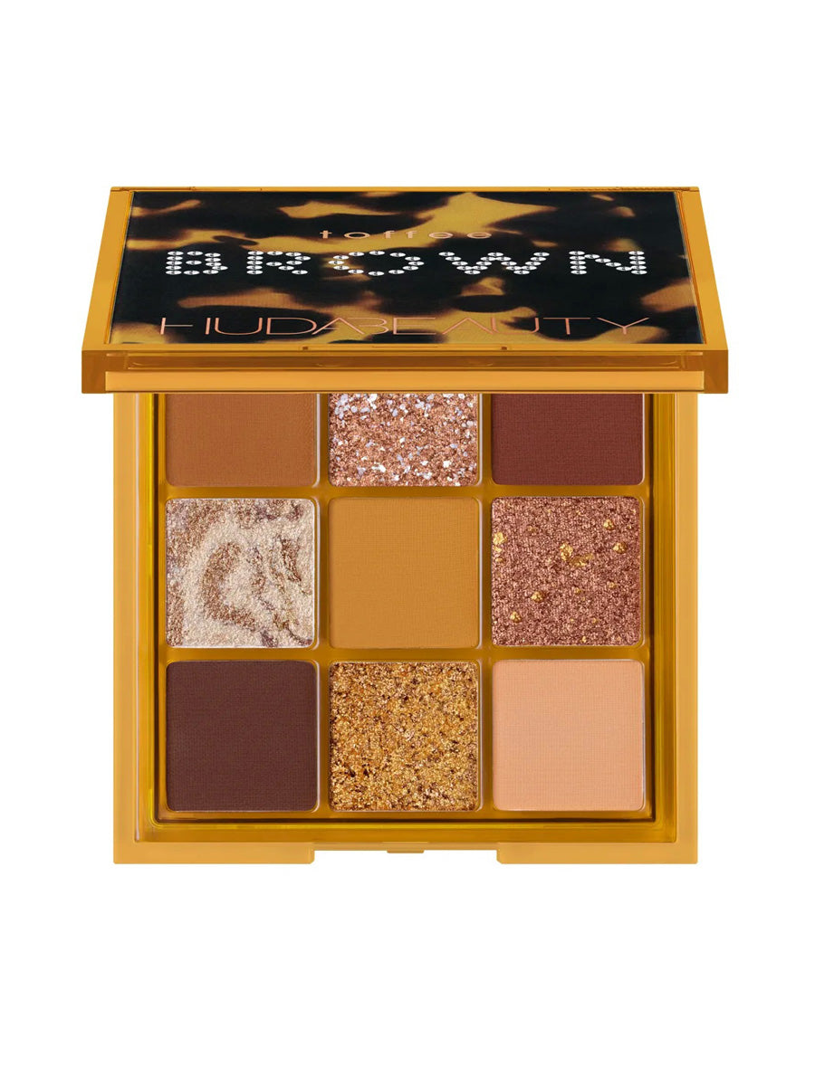 Huda Beauty Eyeshadow Palette Toffee Brown 7.5G
