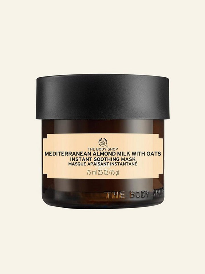 Te Body Shop Instant Soothing Mask Medium Almond Milk With Oats 75ml