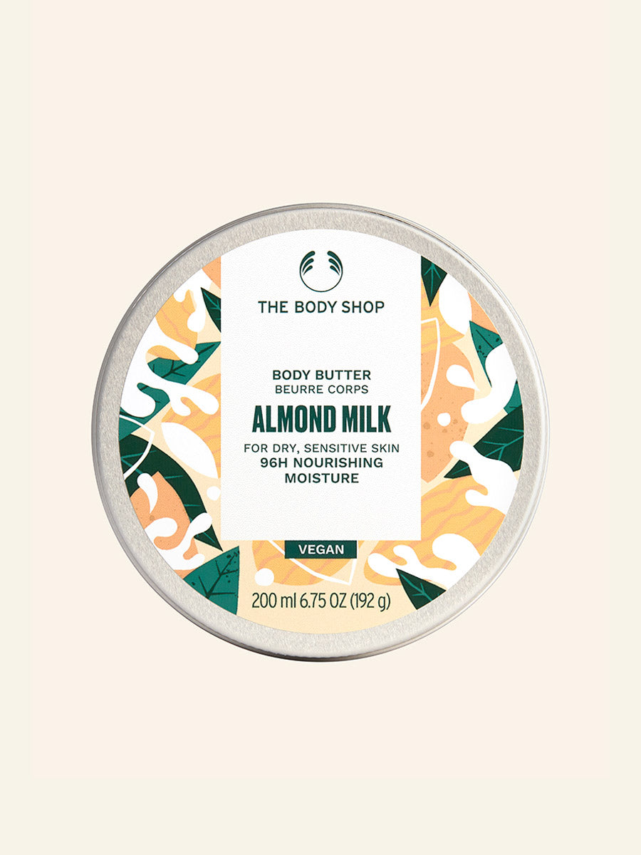 The Body Shop Body Butter Almond Milk Body Milk Vegan 200ml