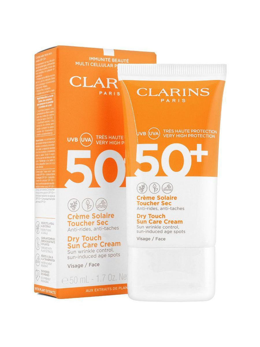 Clarins 50+ Dry Touch Sun Care Cream Visage/Face 50ml