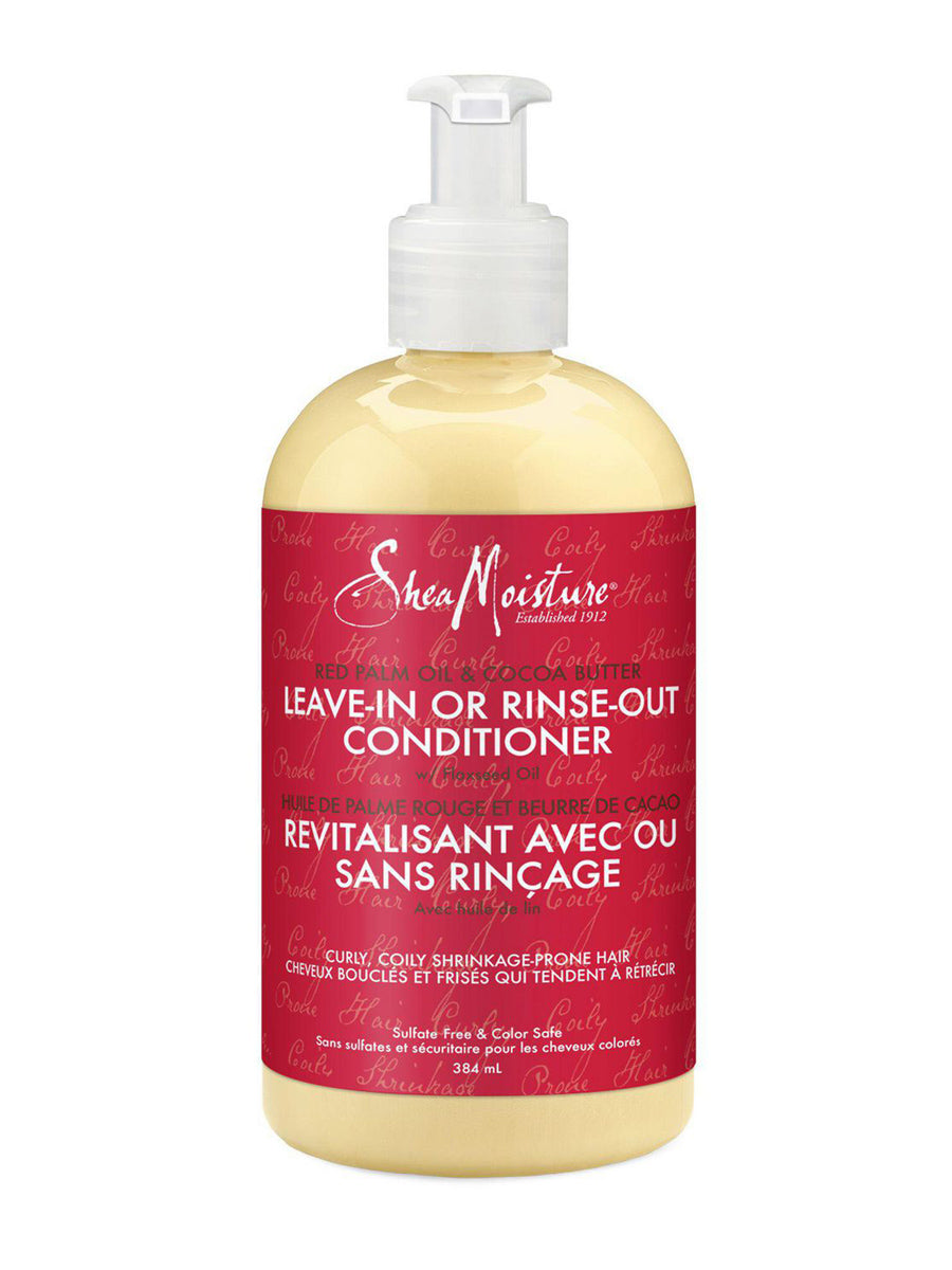 Shea Moisture Red Palm Oil & Cocoa Butter Leave In Or Rinse Out Conditioner 384Ml