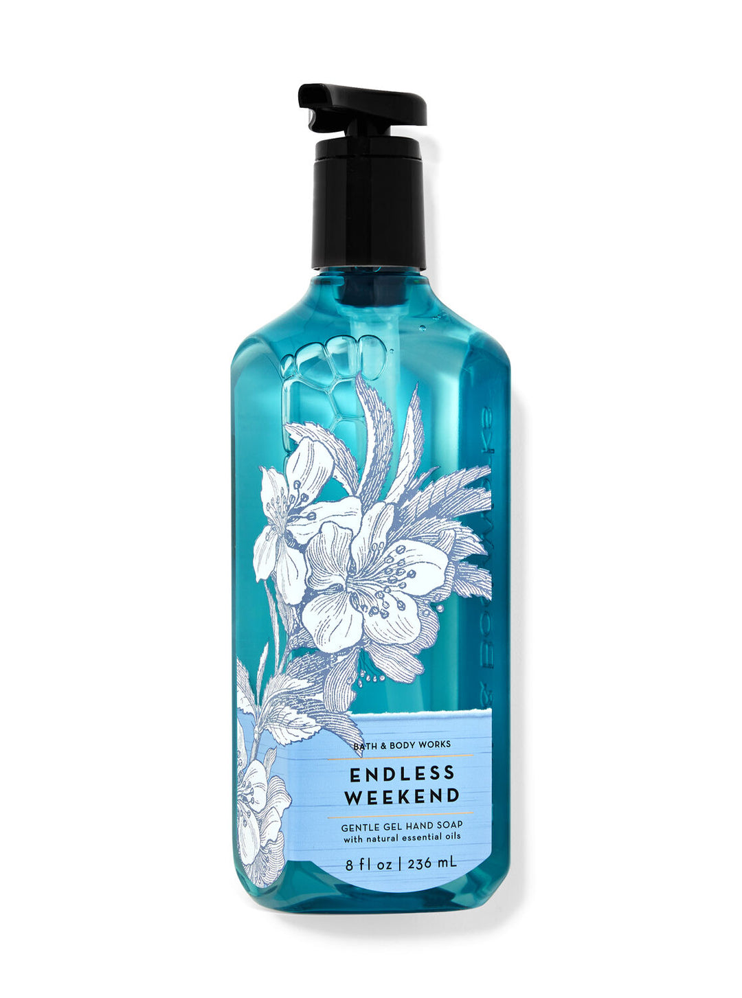 Bath & Body Works White Baran Endless Weekend Gentle Gel Hand Soap 236ml